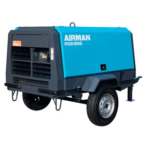 A Portable Airman Air Compressor Used for Diesel Power in San Jose, CA