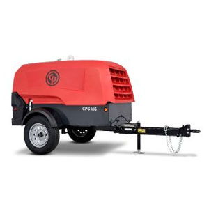 Portable Air Compressor from Chicago Pneumatic, Used for Diesel-Powered Operations in San Jose