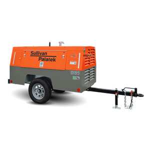 A Portable Air Compressor, Used by D & D Compressor Inc. in San Jose