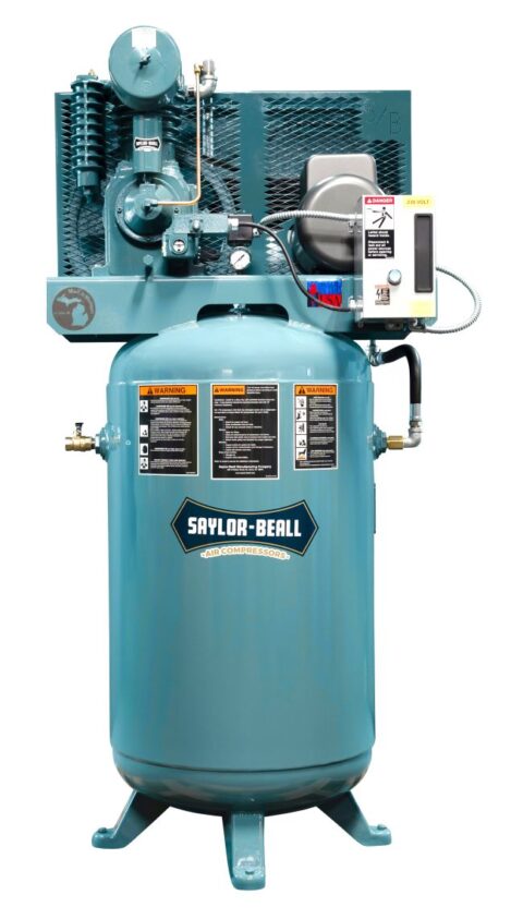 Saylor Beall Duplex Air Compressor (Twin Pump System)