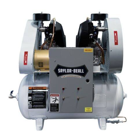 Saylor Beall Horizontal Two‑Stage Air Compressor