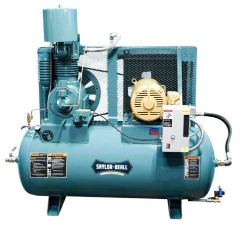 Saylor Beall Vertical Two‑Stage Air Compressor